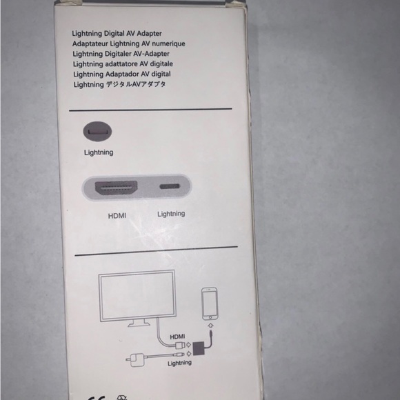 Lightening Digital  AV ADAPTER - Picture 2 of 2